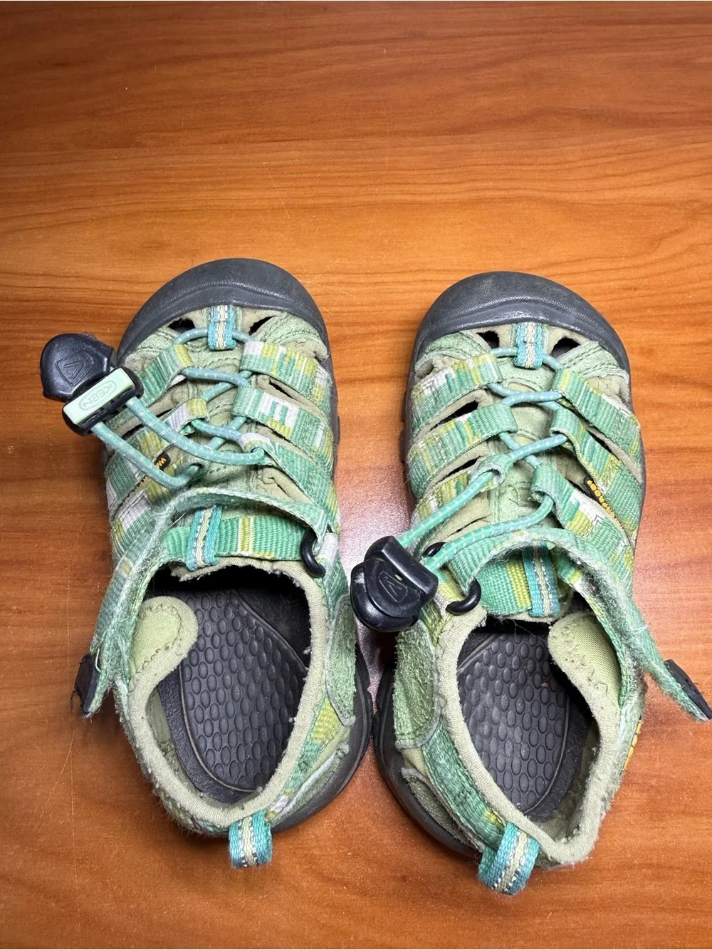 Keen Newport H2 Green Hiking Water Sandal Shoe Closed Toe Outdoor‎ Vacation K11